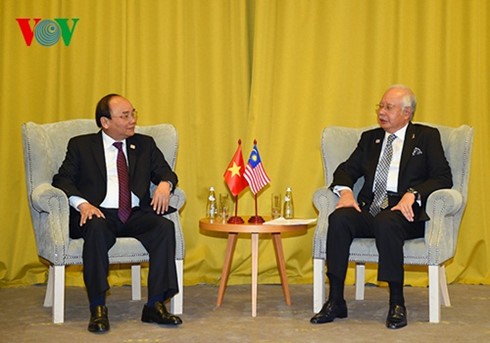 Premier vietnamita se reúne con homólogos de la Asean al margen de la Cumbre de Sochi - ảnh 1