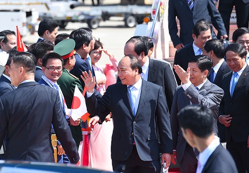 Primer ministro de Vietnam inicia agenda de trabajo en Japón - ảnh 1
