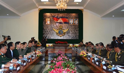 Vietnam y Camboya refuerzan cooperación en defensa - ảnh 1