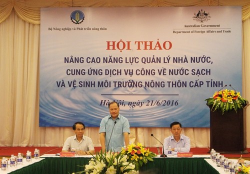 Casi el 90 por ciento de los campesinos vietnamitas consume agua limpia - ảnh 1