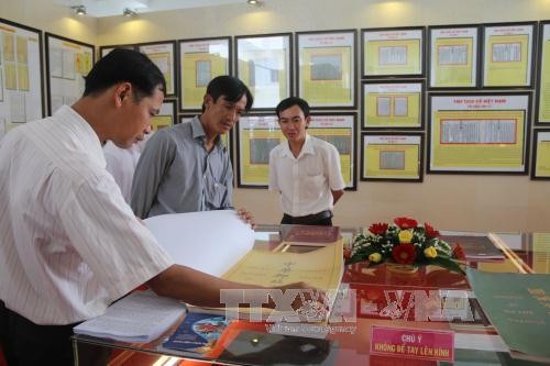 Prosigue exposición sobre pruebas de la soberanía vietnamita en Hoang Sa y Truong Sa - ảnh 1