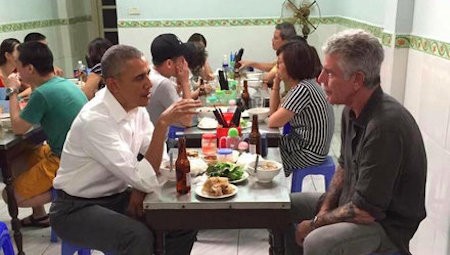 Bun cha Obama, plato especial de Hanoi - ảnh 2