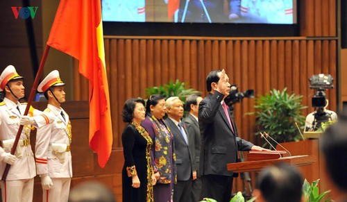 Se juramenta el reelegido presidente de Vietnam - ảnh 1