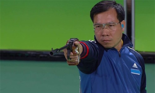 Hoang Xuan Vinh, ganador de la primera medalla olímpica de oro en la historia de Vietnam - ảnh 1