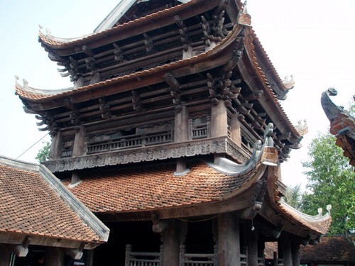 Centenaria pagoda Keo exalta la antigua arquitectura de culto de Vietnam - ảnh 1
