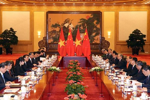 Vietnam y China, por progresos más sustanciales de sus nexos en diferentes sectores - ảnh 1