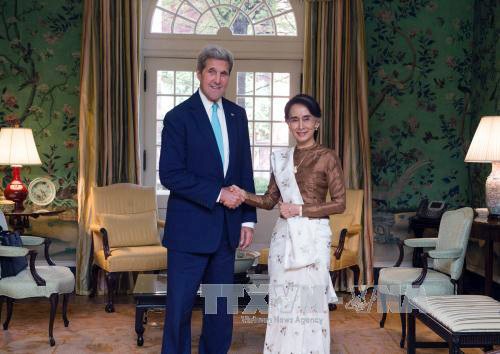 Estados Unidos dispuesto a levantar sanción económica contra Myanmar - ảnh 1