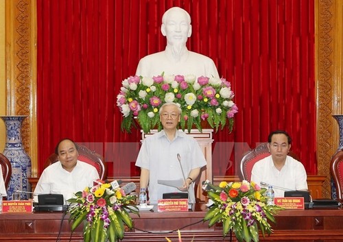 Se presenta Comité Superior del Partido en la Policía de Vietnam de 2015-2020 - ảnh 1
