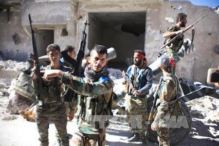 Ejército sirio avanza en territorio controlado por los rebeldes   - ảnh 1