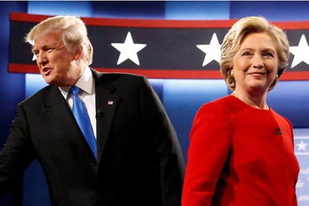 Hillary Clinton encabeza nuevos sondeos tras su primer debate presidencial con Donald Trump  - ảnh 1