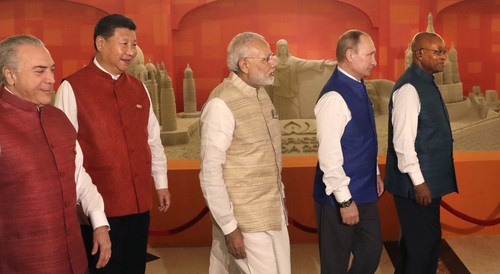 Arranca octava Cumbre de BRICS en India - ảnh 1