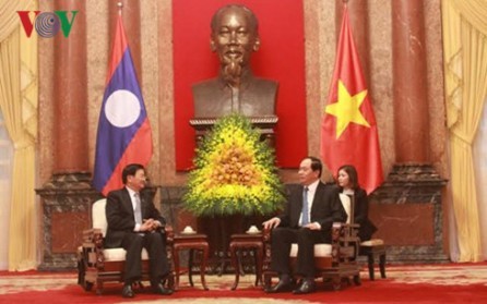 Afianzan relaciones Vietnam y Laos  - ảnh 1