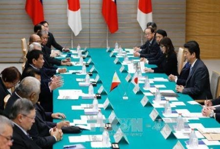Japón y Filipinas estrechan lazos de cooperación - ảnh 1