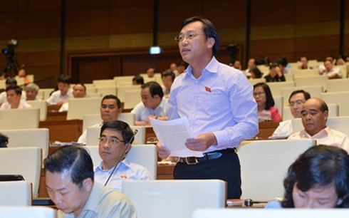 Parlamentarios vietnamitas piden concentrar recursos en reestructuración económica - ảnh 1