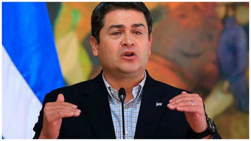 Presidente de Honduras, Juan Orlando Hernández busca la reelección  - ảnh 1