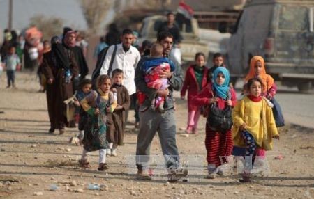 OIM: 42 mil desplazados desde el inicio del asalto a Mosul - ảnh 1