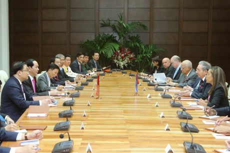 Líder vietnamita destaca potencialidades de cooperación multifacética con Cuba - ảnh 1