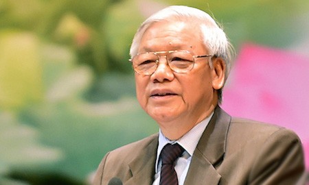 Líder partidista vietnamita inicia visita a Laos - ảnh 1