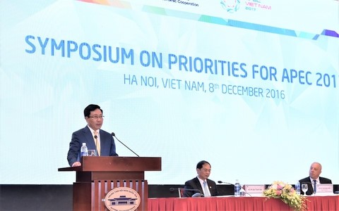 Arranca conferencia de preparación para el Año de APEC 2017 en Vietnam - ảnh 1