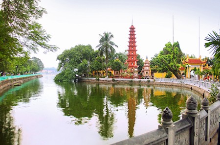 Tran Quoc, una de las pagodas más bellas del mundo  - ảnh 1