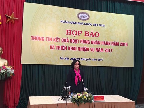 Exponen labor del Banco Estatal de Vietnam en 2016 y para 2017 - ảnh 1