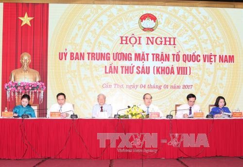 Instan al Frente de la Patria de Vietnam a impulsar la unidad nacional  - ảnh 1
