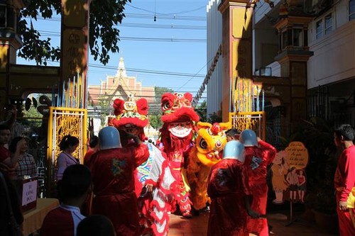 Vietnamitas en ultramar saludan Año Nuevo Lunar del Gallo - ảnh 1