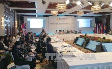 Vietnam asiste a la reunión de altos funcionarios de Asean en Filipinas - ảnh 1