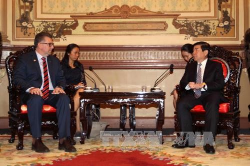 Ciudad Ho Chi Minh y Australia afianzan cooperación en comercio, turismo e inversión - ảnh 1