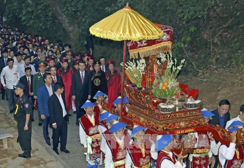 Vietnam celebra por primera vez el culto a los Reyes Hung en Alemania - ảnh 1