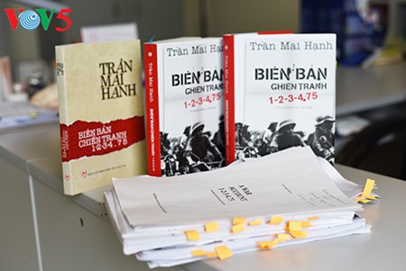 El periodista Tran Mai Hanh y el éxito de su libro “Acta de Guerra 1-2-3-4.75” - ảnh 8