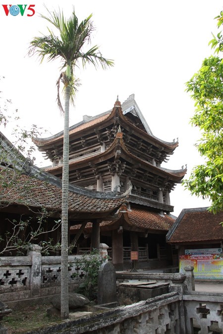 Pagoda Keo: singularidad arquitectónica de la provincia norteña de Thai Binh - ảnh 16
