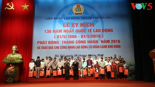 Vietnam aprecia papel de trabajadores en nueva etapa de desarrollo - ảnh 2