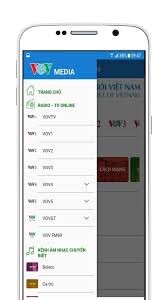 Aplicación VOV Media para escuchar la Voz de Vietnam en teléfonos inteligentes y tabletas - ảnh 1