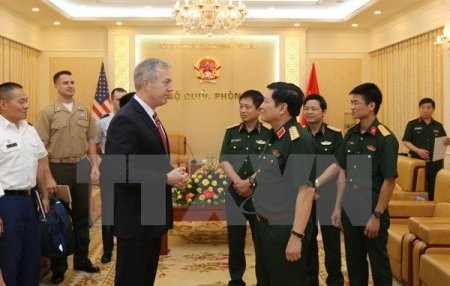 Vietnam y Estados Unidos refuerzan la cooperación militar - ảnh 1