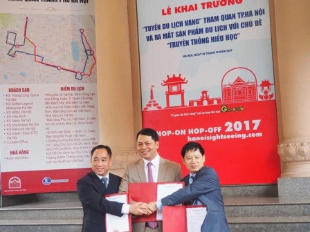Inauguran la ruta turística de oro en Hanói  - ảnh 1