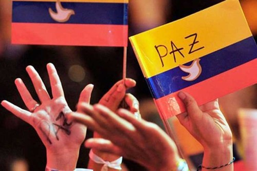 Movilizan una amplia huelga en defensa de la paz en Colombia - ảnh 1
