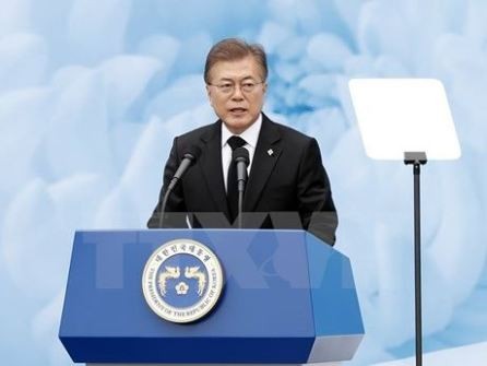 Presidente de Corea del Sur apoya la pronta firma del Tratado RCEP - ảnh 1