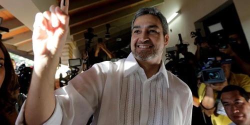 Mario Abdo Benítez elegido presidente de Paraguay  - ảnh 1