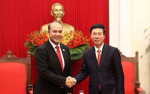 Vietnam reitera su política de reforzar vínculos con Camboya  - ảnh 1
