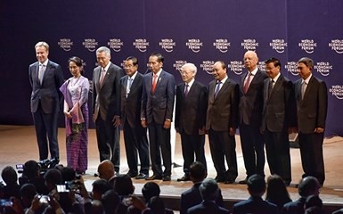 Inauguran en Hanói la reunión del Foro Económico Mundial sobre la Asean - ảnh 1