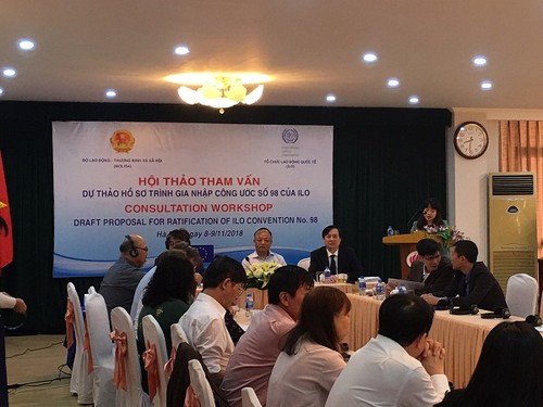 Vietnam considera incorporarse al Convenio 98 de la Organización Internacional del Trabajo - ảnh 1