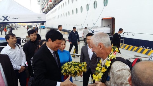 Puerto turístico de Ha Long recibe primer crucero internacional - ảnh 2
