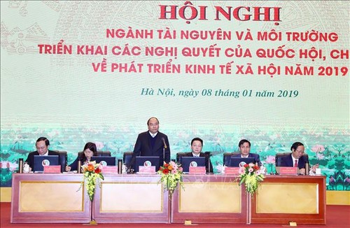 Ministerio de Recursos Naturales y Medio Ambiente de Vietnam fija tareas para 2019 - ảnh 1