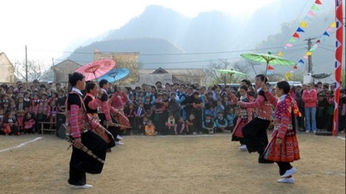 Los Mong festejan el Tet tradicional - ảnh 1