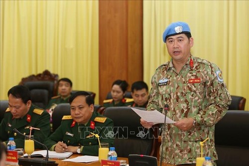 Otro oficial de Vietnam asume misión del mantenimiento de paz en Sudán del Sur - ảnh 1