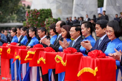 Inauguran el Centro Internacional de Prensa para segunda cumbre Estados Unidos-Corea del Norte - ảnh 1