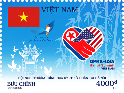 Vietnam presenta sello en saludo a la cumbre estadounidense-norcoreana - ảnh 1