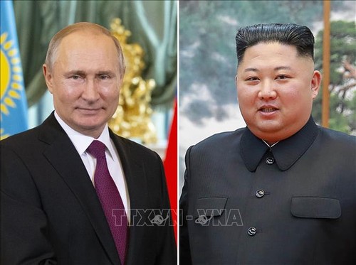Líder norcoreano parte en tren a Rusia para la cumbre con Putin - ảnh 1