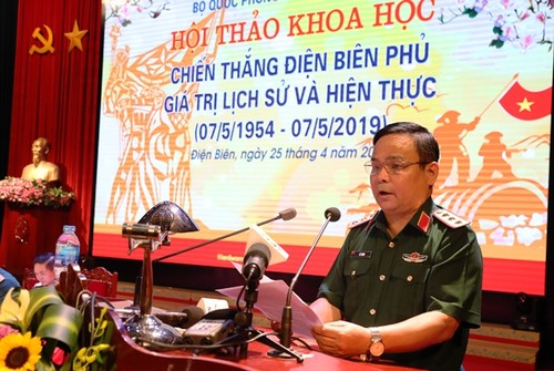 Seminario científico enaltece los valores de la victoria de la campaña de Dien Bien Phu - ảnh 1